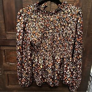 Leopard Blouse